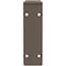 Ekena Millwork Embrey Steel Bracket, Hammered Brown 2"W x 20"D x 6 1/2"H BKTM02X20X06EBHBR - alternate 4